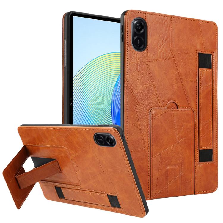 Wristband Retro Vegan Leather Back Tablet Case With Holder For Honor Pad X9 11.5 2023 / X8 Pro 11.5
