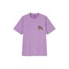 Uniqlo X Keith Haring X Tokyo Графический принт Футболка с круглым вырезом Унисекс Топы Синий Фиолетовый 437536-72