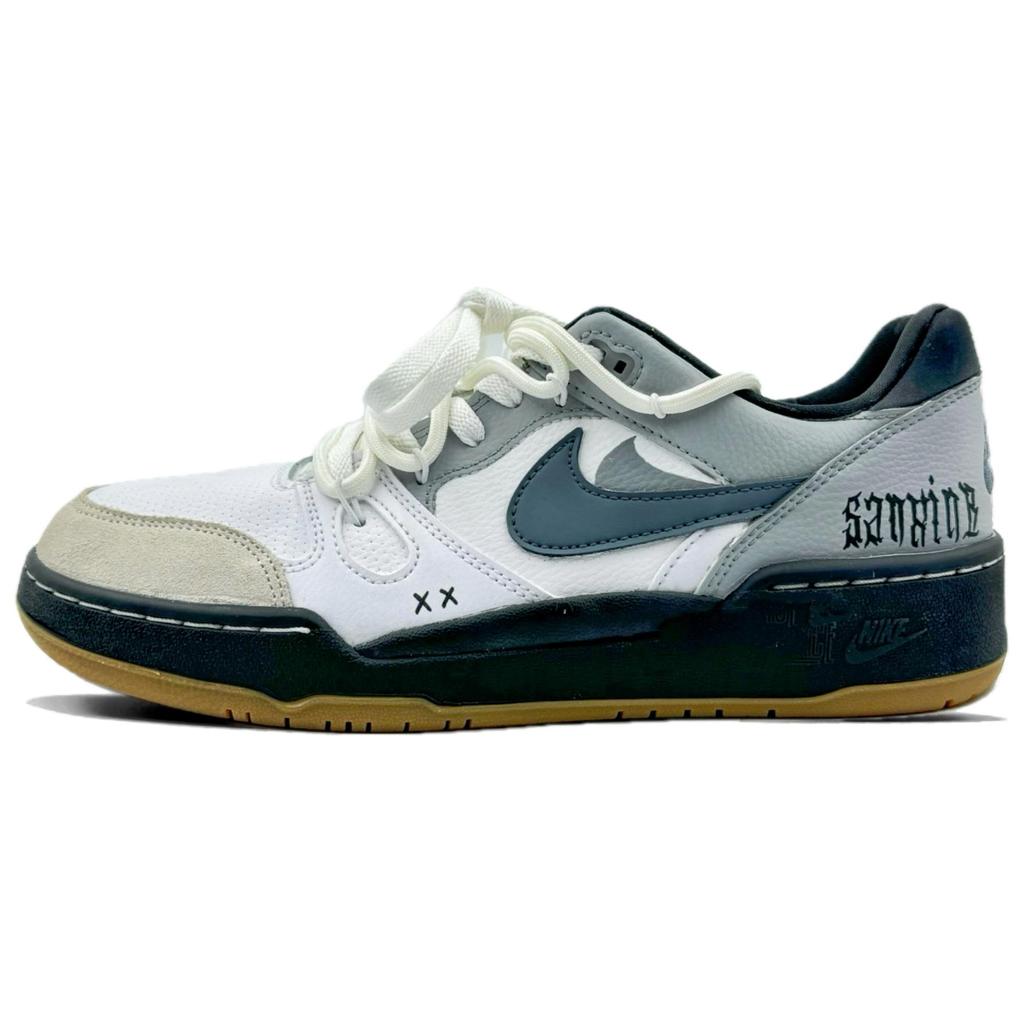 Nike Full Force Slip Resistant Abrasion Resistant Low top Skateboard Shoes Men's Gray HJ7262-100(Team109-)