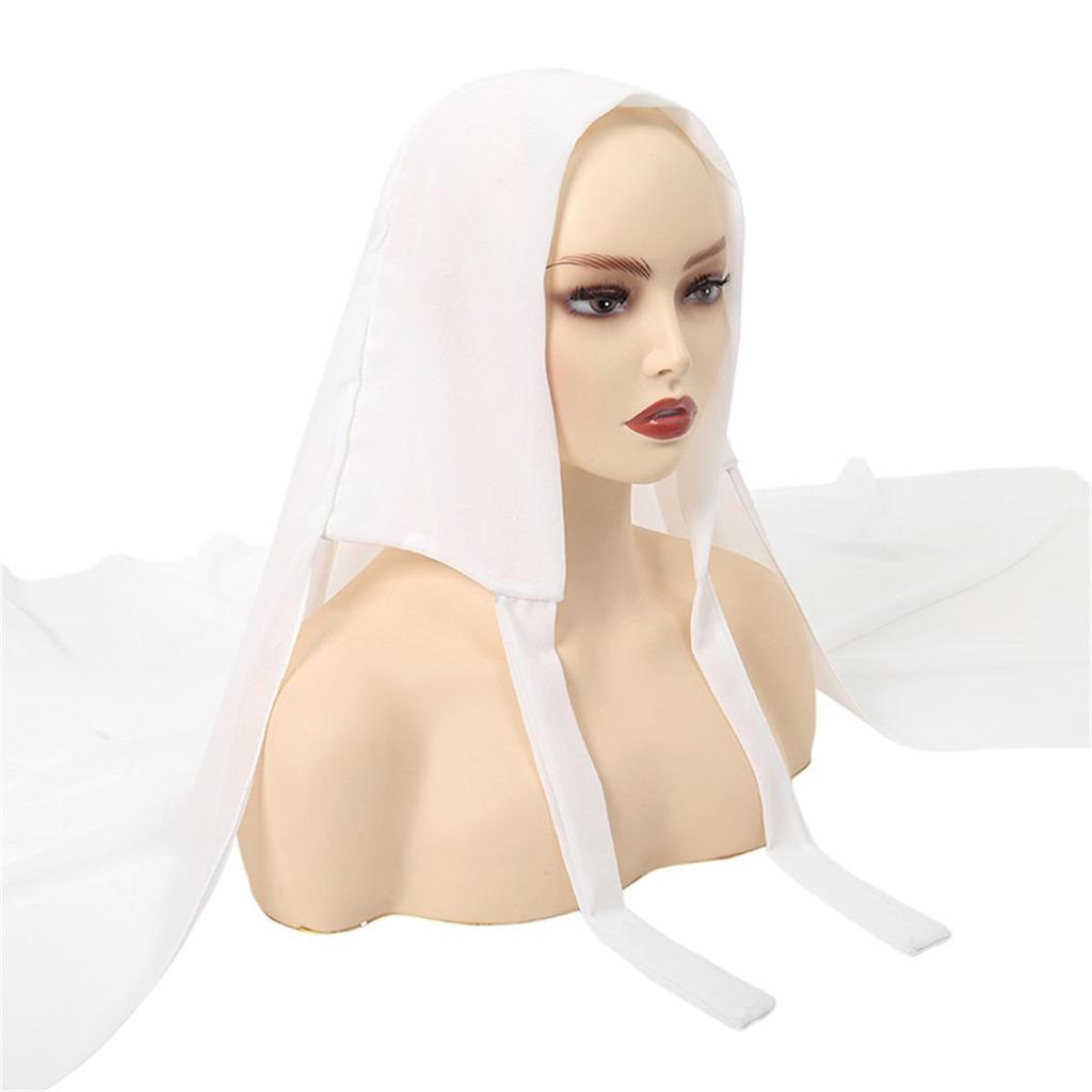 Chiffon Solid Color Headscarf for Women