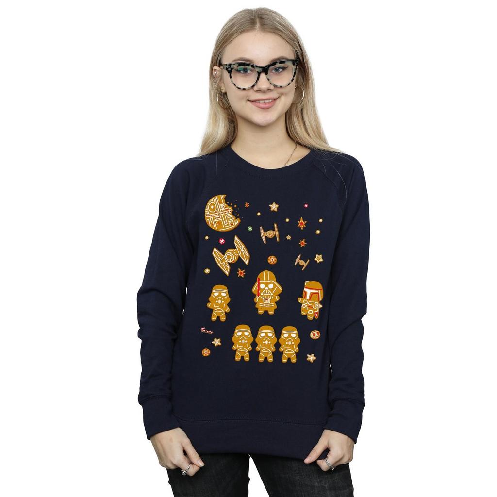 Star Wars Womens/Ladies Gingerbread Empire Sweatshirt