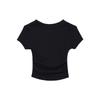 Nike Спортивная футболка Chill Knit с коротким рукавом для женщин, черная, FZ7991-010