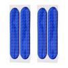 4Pcs/Set Car Reflective Sticker 3D Epoxy Self-adhesive Weather Resistant High Brightness Safety Warning Auto Door Decal Automobile Supplies