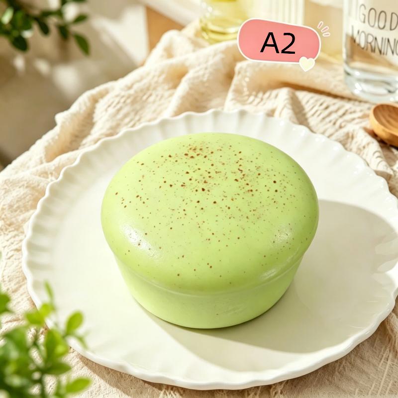 Realistic Bread Yogurt Cake Slow Rising Toy 1Pcs Soft Squeeze Stress Relief Fidget Sensory Toy for Daily Play Relaxation