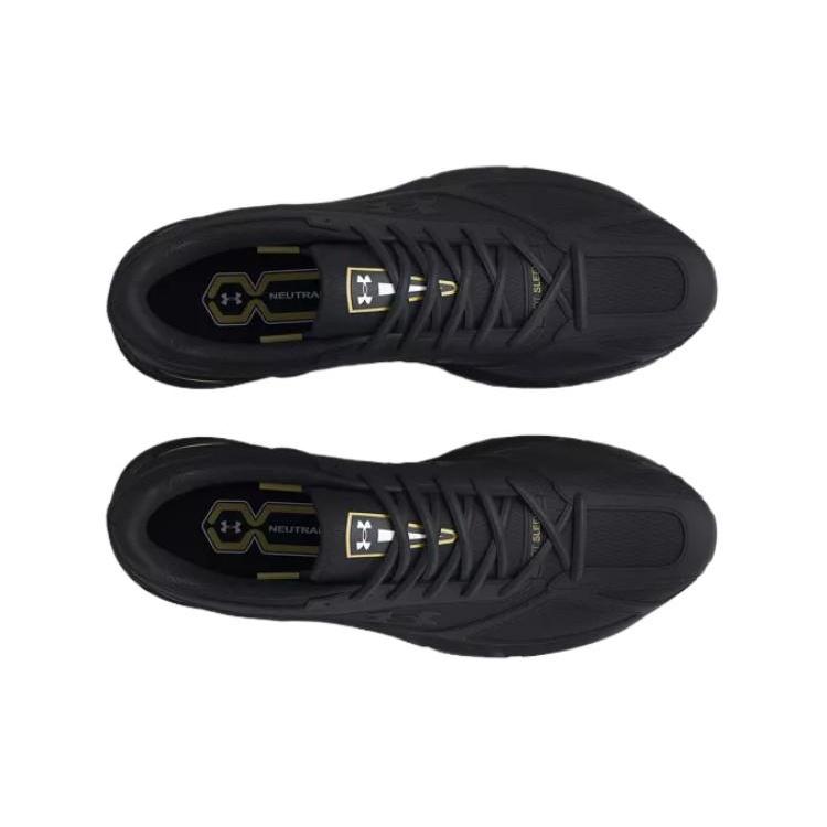 Under Armour Unisex UA Apparition Low top Casual Shoes Unisex Black Gold 3027596-001