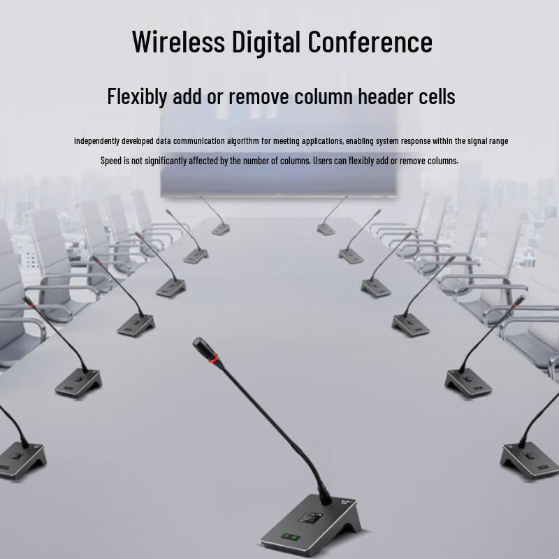 Huidu QH-550 Wireless Conference Microphone System (CN version)