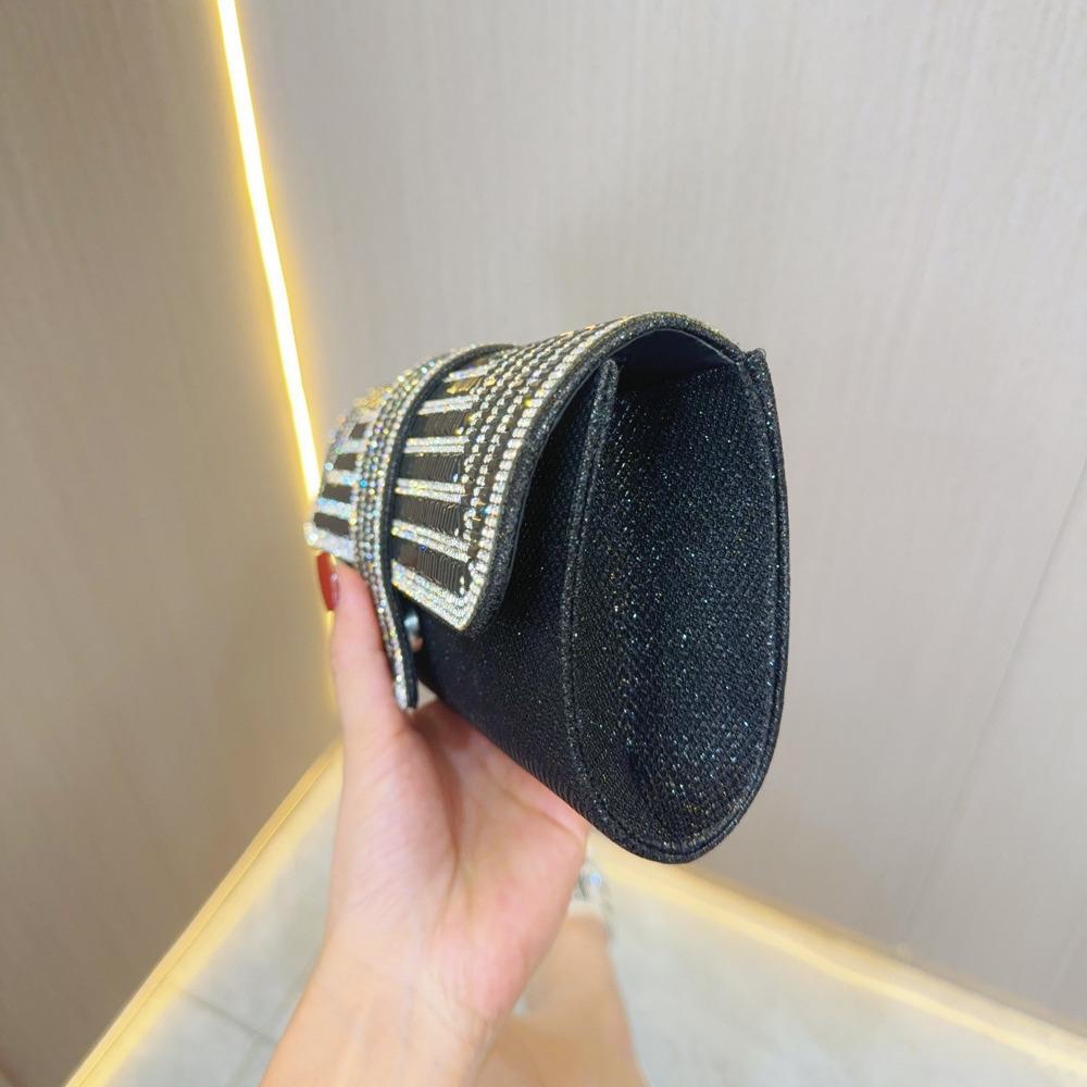Вечерний клатч с блестками и стразами для женщин: Свадебная и банкетная сумочка