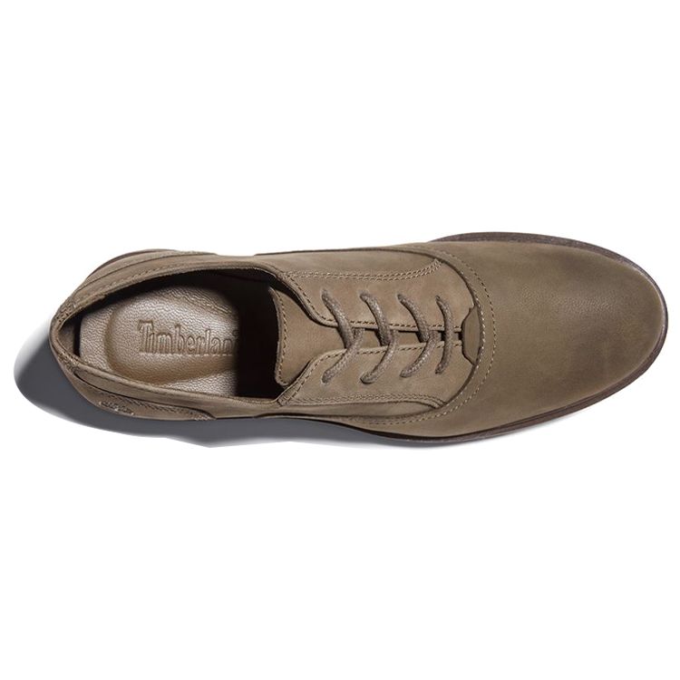 Timberland Ellis Street Удобные повседневные низкие кожаные туфли Женская обувь Оливковый A1RFX