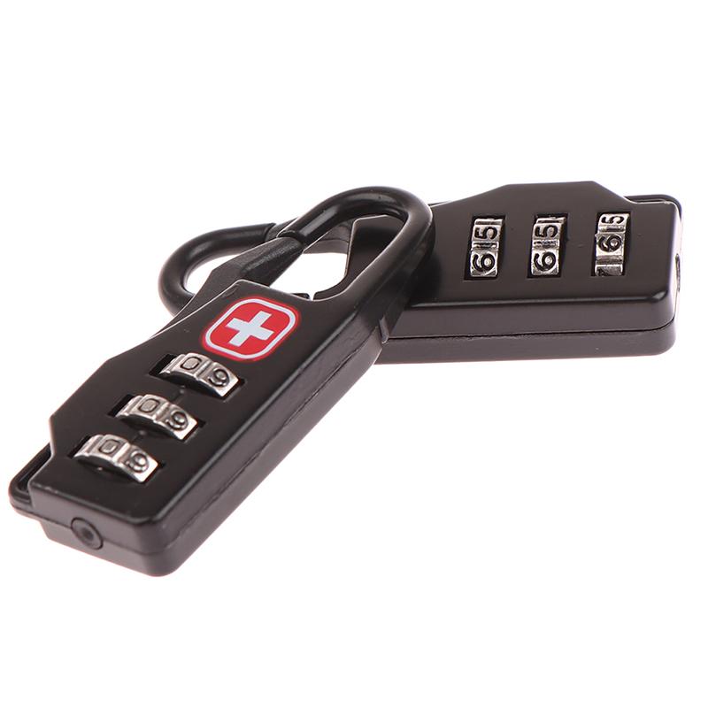 Портативный сплавный мини-замок, навесной замок, открытый кодовый замок