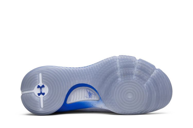 Men's Sneakers Under Armour Curry 4 Home White/Yellow-Royal Blue