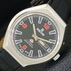 USED MENS RICOH R31 AUTOMATIC - JAPAN DAY/DATE BLACK DIAL WATCH A428018-2 R1055-a428018