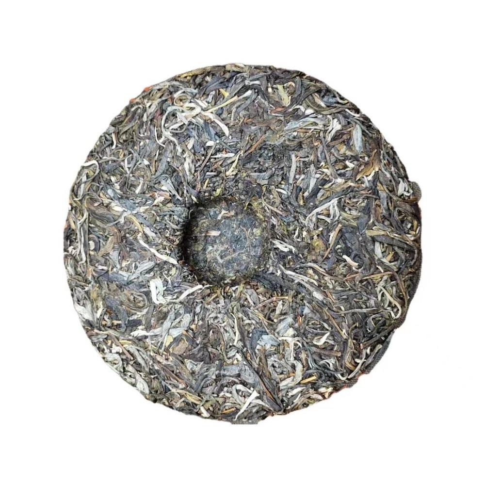 357г Коричневая Гора Древнее Дерево Сырой Пуэр Чайный Блин - Весенний Чай