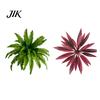 Fake Hanging Plants for Patio UV-Resistant Artificial Fern And Red Dracaena Decorative Plants, Lifelike Faux Full Lush Easy Clean Greenery Plant Ferns