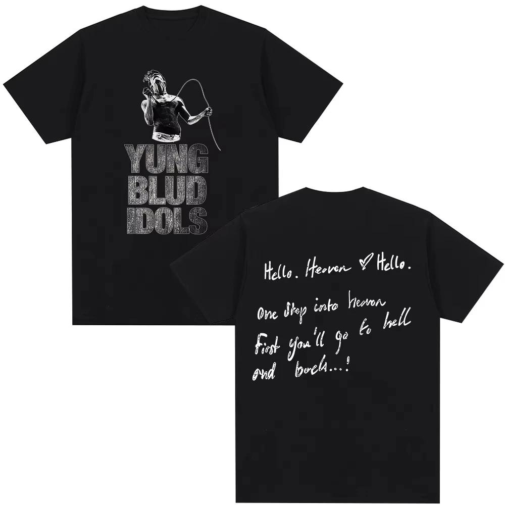 Yungblud IDOLS Album Tour 2026 T Shirt Men Women Hip Hop Short Sleeve Tshirts Casual Cotton Oversized Tee Shirt Tops Streetwear