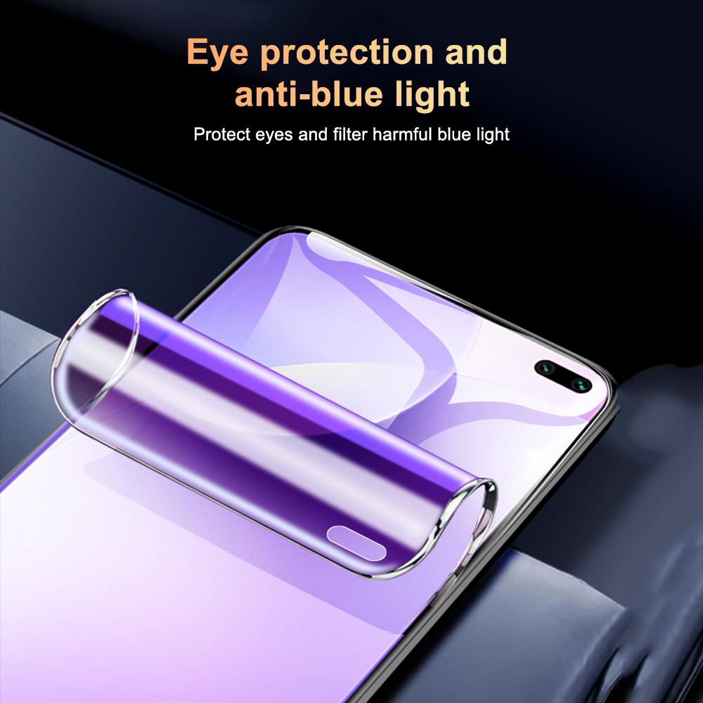 2 шт. HD гидрогелевая пленка для iPhone Samsung Huawei Honor Xiaomi Redmi OPPO Realme Vivo OnePlus Защитная пленка для экрана телефона мягкое полное покрытие