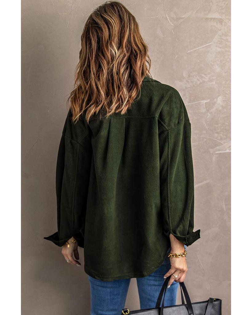 Azura Exchange Buttoned Shirt Jacket