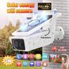 Simsiz HD Quyosh Energiyasida Ishlaydigan IP Kamera CCTV Kamera Tashqi Suvga Chidamli Xavfsizlik Kamerasi Tungi Ko'rish Uy Xavfsizligi Kuzatuvi Tarmoq Wifi