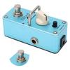 Blue Metal Mini Fuzz Electric Guitar Pedal Single Effect Pedal with True Bypass for Musicians