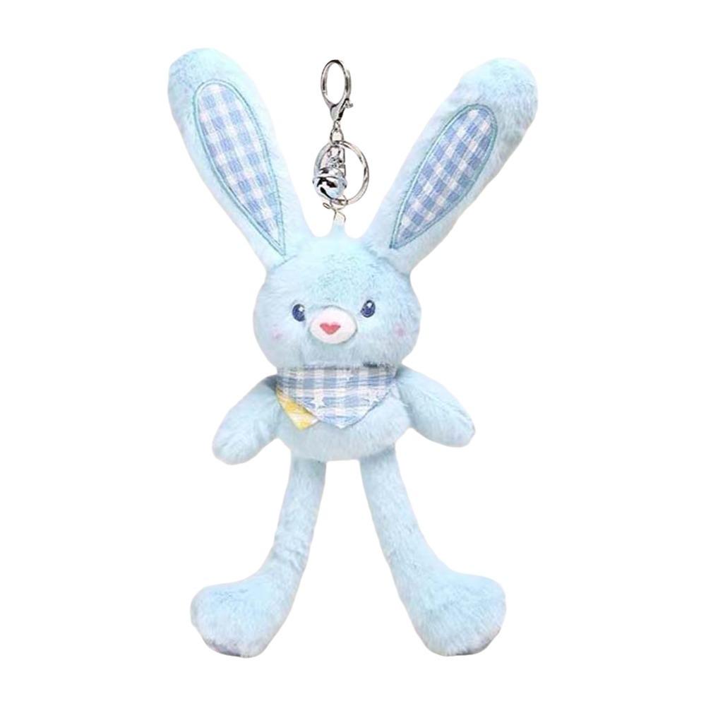 Creative Design Plush Rabbit Pendant Soft Stuffed Schoolbag Pendant Christmas Gift