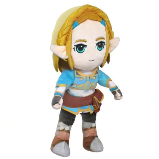 Sanei Boeki The Legend of Zelda: Breath of the Wild Zelda (S) W11 X D10.5 X H28cm Plush Toy ZP03