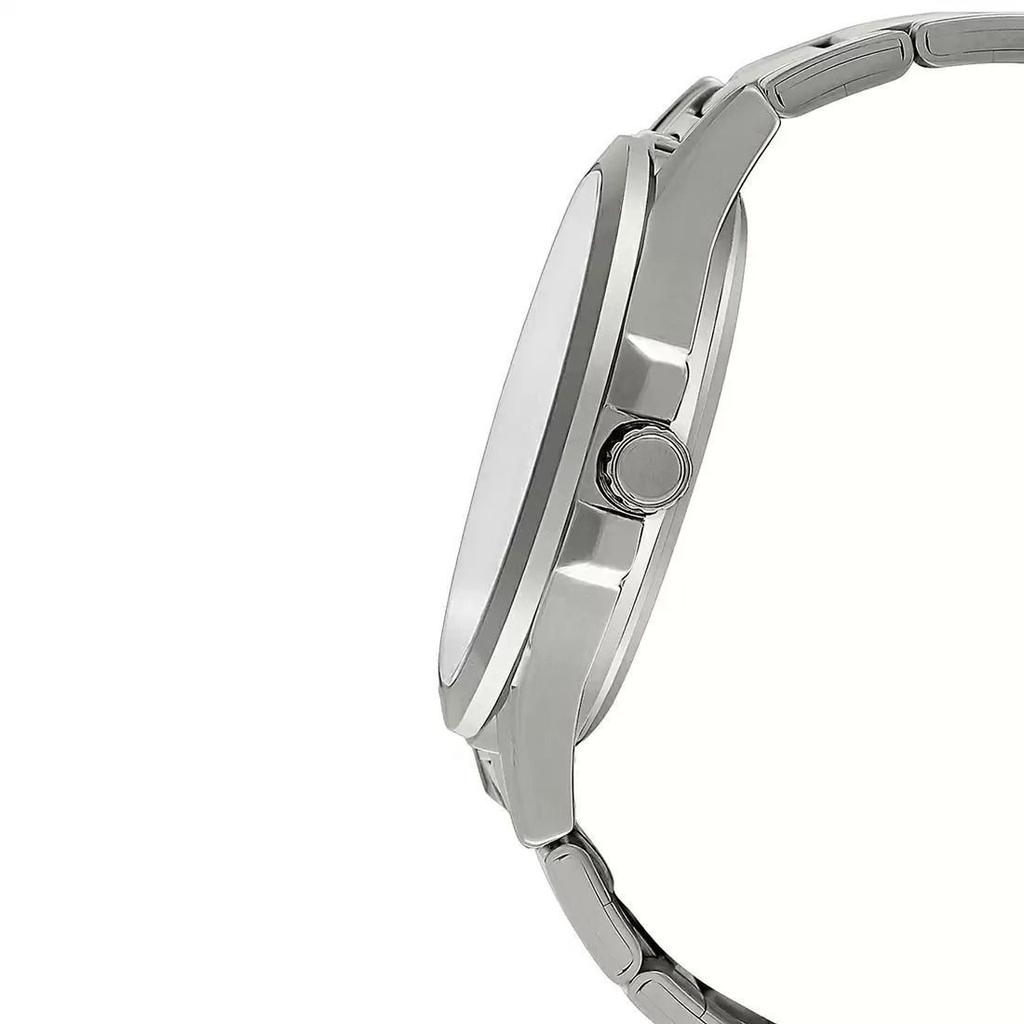 Часы серебристые мужские аналоговые, Silver Analog Men's Watch, Casio