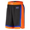Баскетбольные шорты NBA New York Knicks Swingman 2022/23 City Edition для фанатов, унисекс, Черно-оранжевые DO9667-010