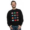 Marvel Mens Avengers Pumpkin Icons Sweatshirt