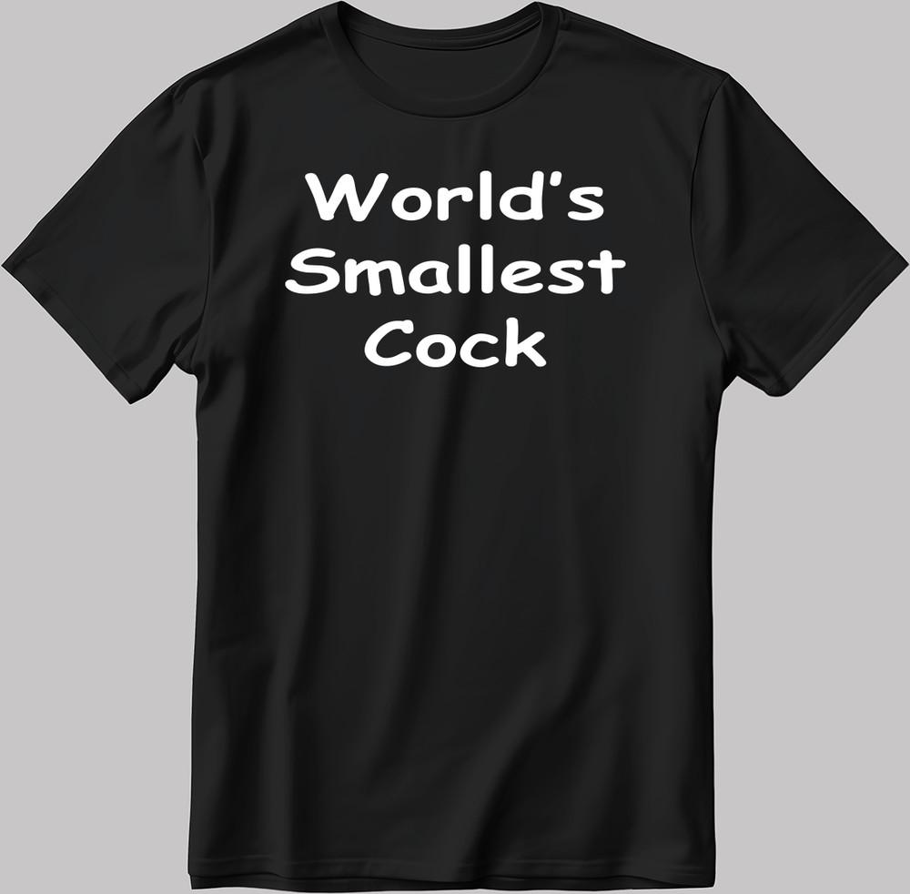 Worlds Smallest Cock Rooster Short Sleeve T Shirt Men/Woman KA71