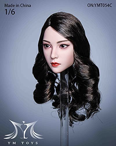 Масштабная фигурка совместима с телом TBLeague YMTOYS YMT054C, женская студенческая стилистика, азиатская красавица, женская голова и одежда, не [TOYBARJAPAN]