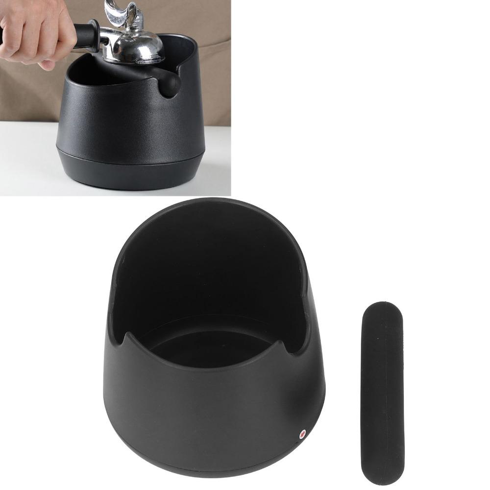 Durable Silicone Espresso Knock Box Large Capacity Knock Box Removable Knock Bar Knockbox Home Use