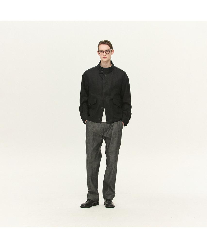 Kaembeulijimembeoseu [Movere X Roliat] Denim Pants - Black Mcpds26601Bkx