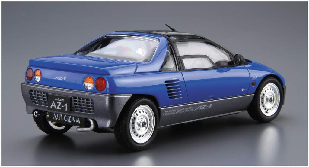 Aoshima Bunka Kyozai Серия моделей автомобилей 38 Mazda PG6SA 1992 Пластиковый модельный набор ООО. 1/24 Нет. AZ-1
