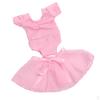 Практика кусок розовый сиамский топ и юбка дюймовая кукольная одежда (Кукла не входит в комплект)
