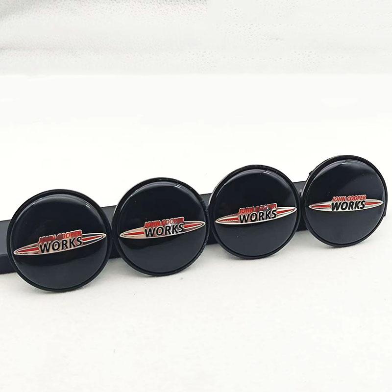 4pcs 54mm Car Wheel Center Hub Cap for MINI Cooper S Works JCW One R50 R52 R53 R55 R56 R57 R58 R59 R60 R61 Accessories