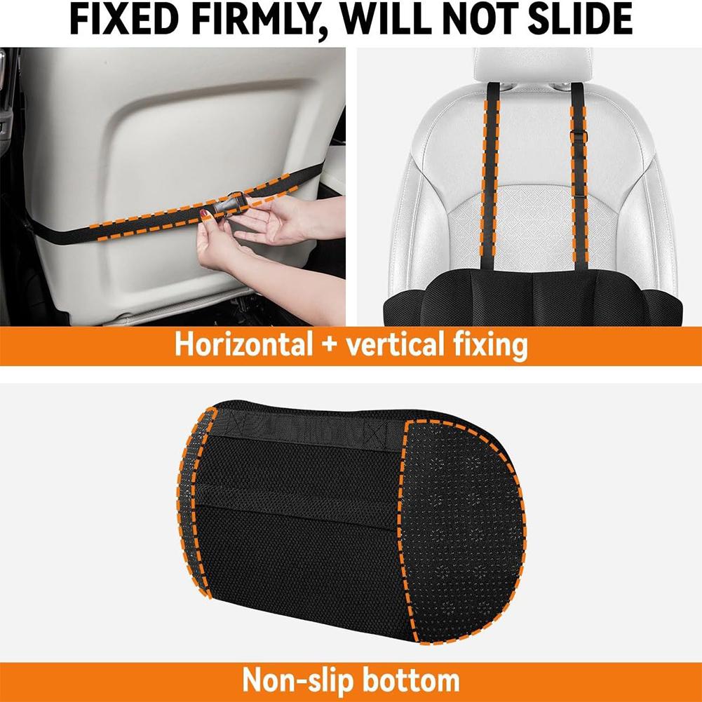 New car waist rest engineering seat cushion special driving waist protection back cushion memory cotton car waist pillow