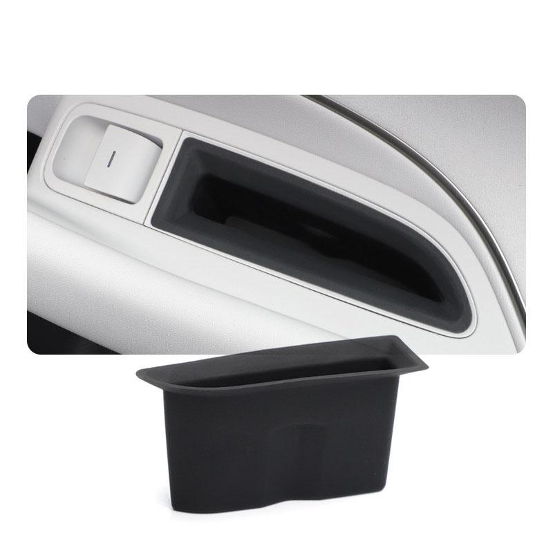 For Xiaomi SU7 2024 2025 Car Styling Passenger Door Handle Storage Box Door Slot Storage Box Interior Auto Modified Accessories