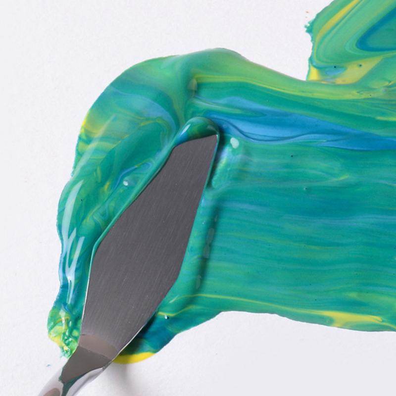 Художественный мастихин, набор мастихинов для живописи, нож для смешивания краски, скребок, мастихин из нержавеющей стали, художественный мастихин для живописи