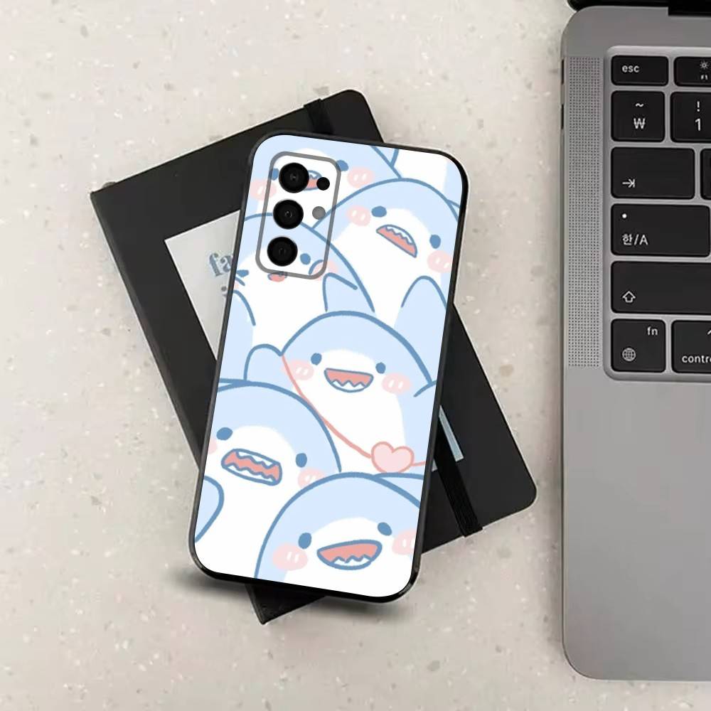Cute S-Sharks-s Phone Case For Samsung Galaxy A73,31,32,72,41,J7,8,9,53,52,71,22,Note Soft Black Silicone Cover