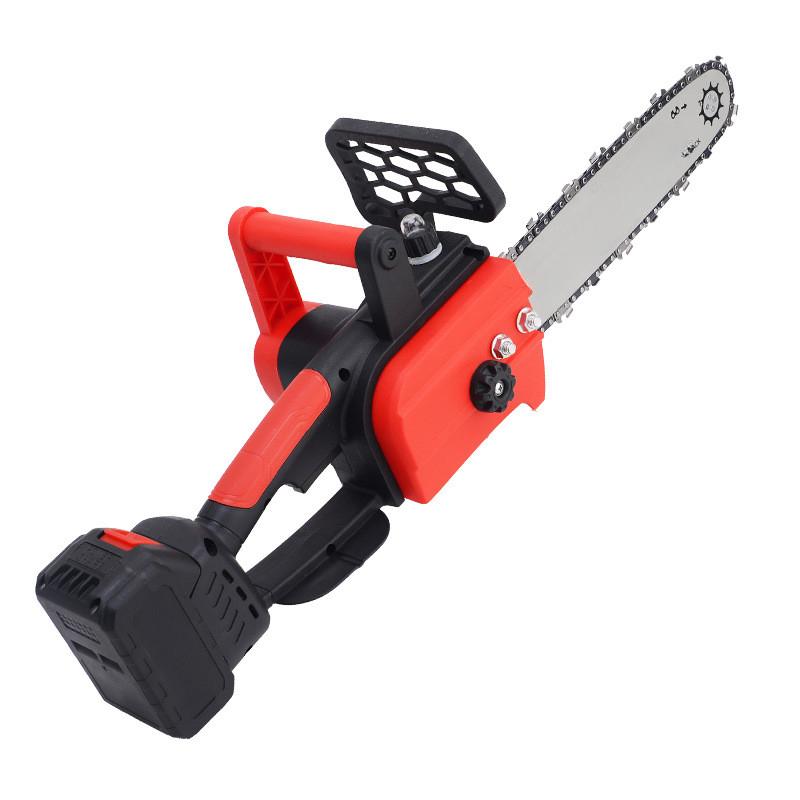12-дюймовая бесщеточная электрическая цепная пила, ручная портативная пила для обрезки веток, аккумуляторный бытовой электроинструмент для деревообработки