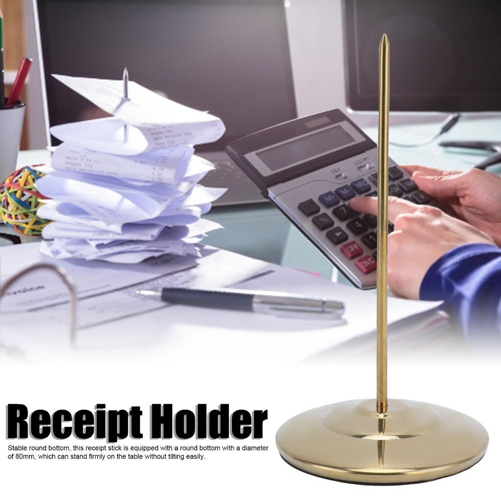 Stainless Steel Bill Holder Spike Thickened Ticket Stabber Rod Restaurant Bar Kitchen Office Hotel
