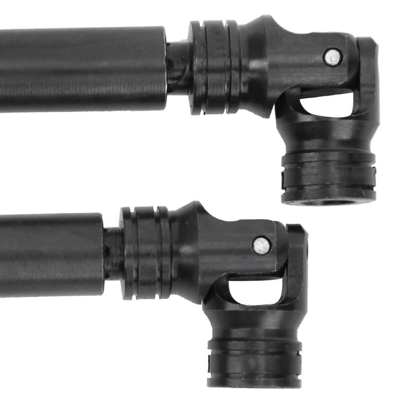 2Pc Steel Multiple Spline Drive Shaft for TRAXXAS TRX4 for Land Rover Defender RC Car Multiple Spline Drive Shaft RC Drive Shaft