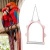 Аксессуар для клетки-качели для попугая Развлечение Игра Упражнение Стояние Тренировка Декоративная Игрушка для жевания Подвесная игрушка для волнистого попугайчика, неразлучника