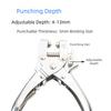 Snap Buttons Eyelet Punch Pliers Metal Hole Punch Tool Durable Grommet Tool  Bag Repair