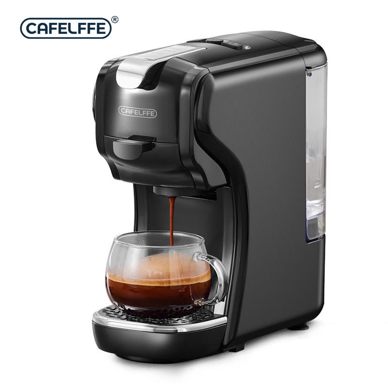 Полностью автоматическая многофункциональная капсульная кофемашина CAFELFFE — компактный итальянский дизайн для домашнего использования.