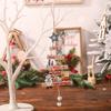 Подвеска Yousheng Christmas, прочная, многоразовая, деревянная, подвесная, для рождественской елки, для праздничного украшения дома
