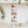 With Bells Climbing Ladder Santa Claus Pendants Cartoon Merry Christmas Decor  Party Favors