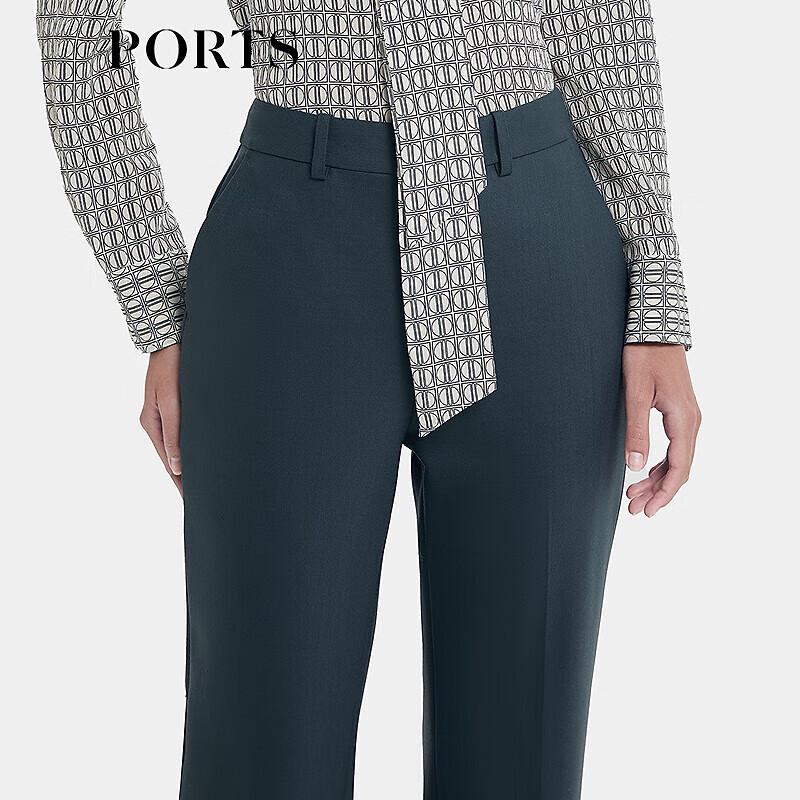 PORTS Women's Early Autumn Wool Casual Straight-Leg Pants