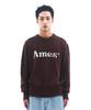 AMES-WORLDWIDE Basic Pullover Knit Brown