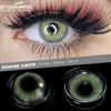 Eyeshare 2pcs/pair Colored Contact Lenses for Eyes Colored Eye Lenses RICH GIRL Contact Lens Beautiful Pupil Cosmetics Yearly
