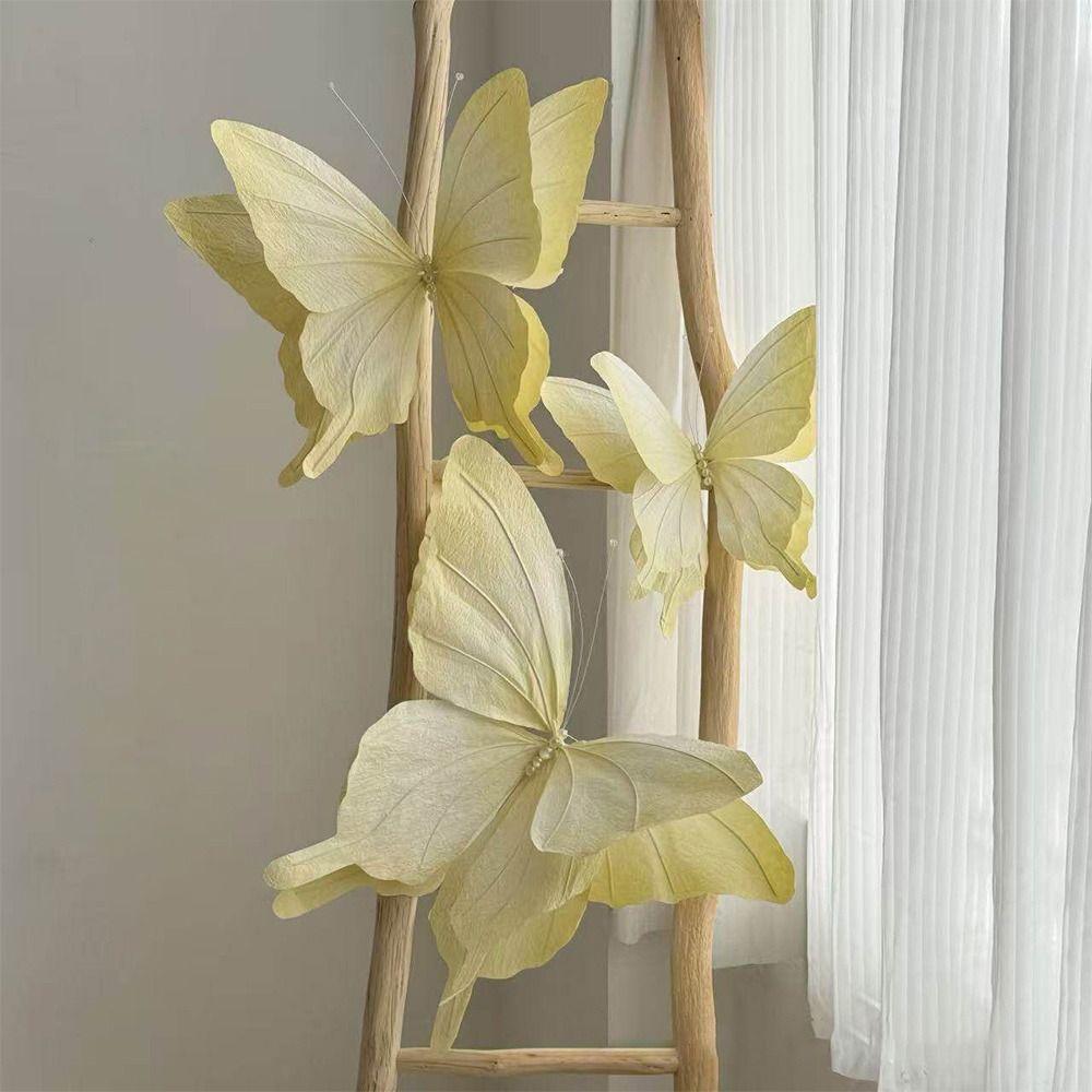Large Size Butterfly Decoration Giant Size Three-dimensional Simulated Butterfly Simulated Design Colorful